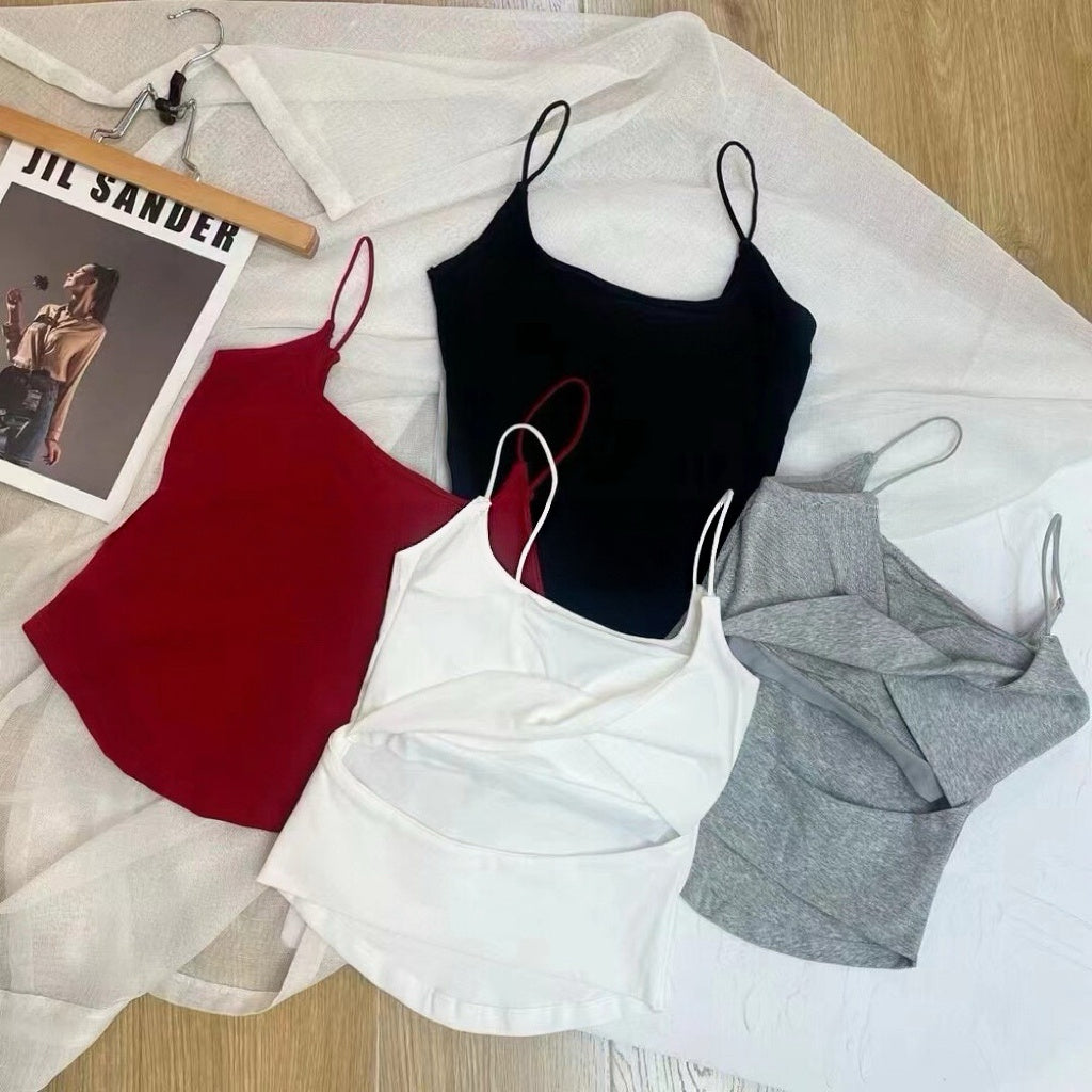Open Back Knot Cami Top