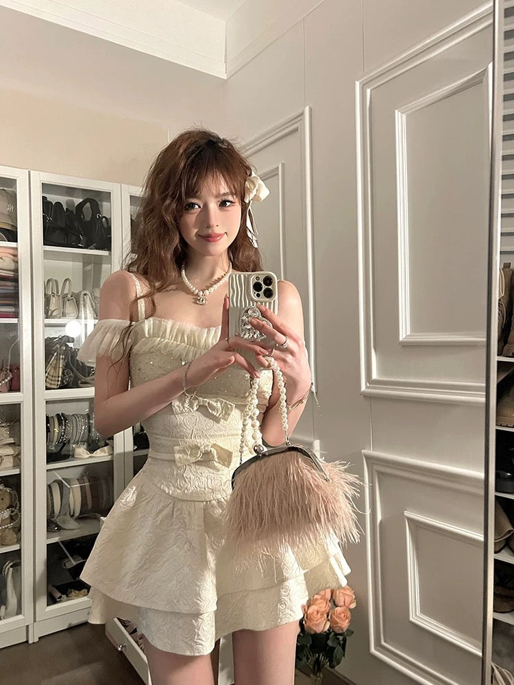 Swan Rose Jacquard Set