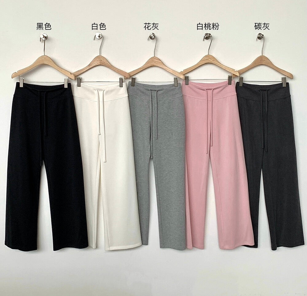 Soft Melt Wide-Leg Pants
