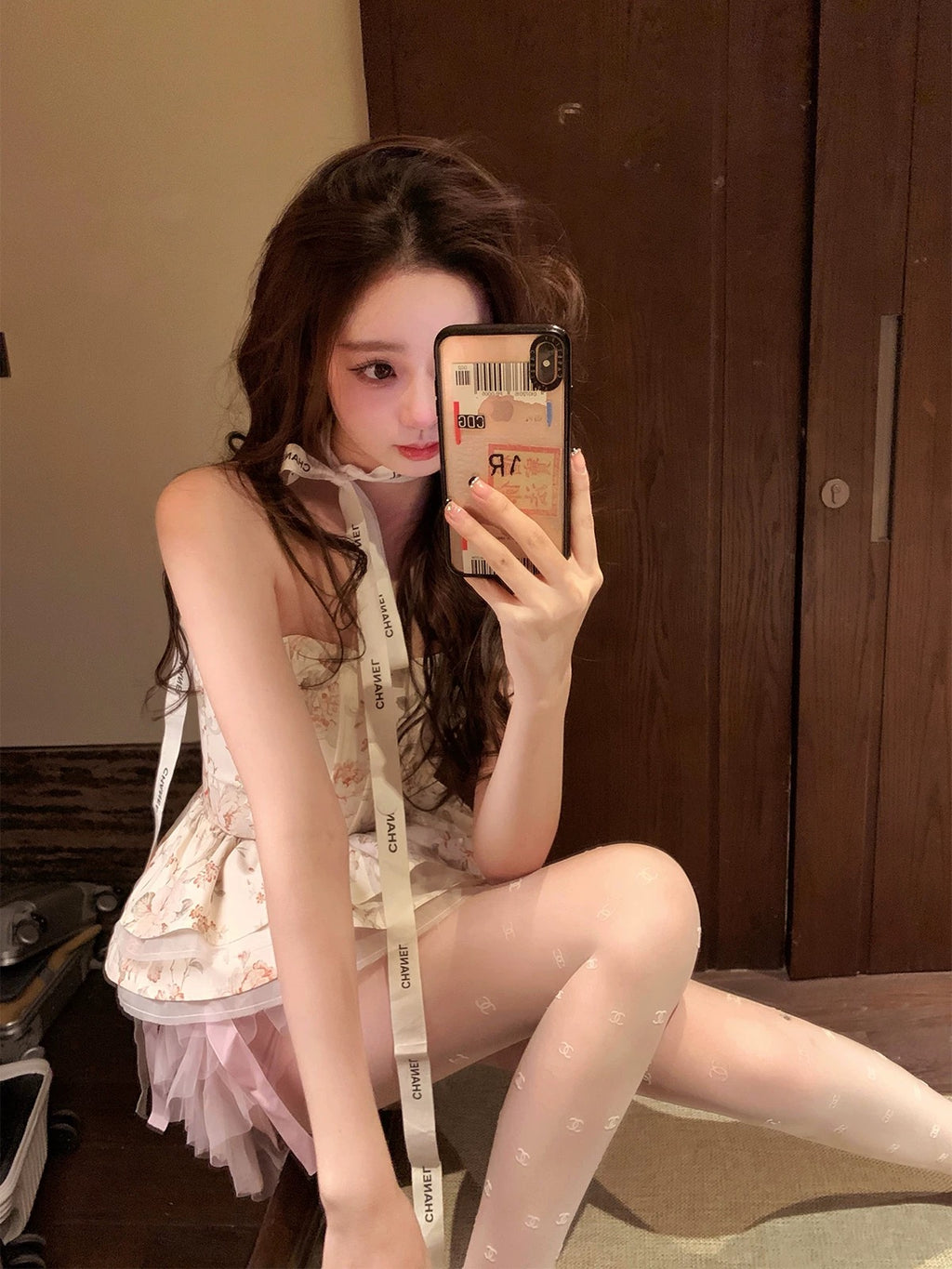 Jennie打歌服/Camellia Ballet Corset