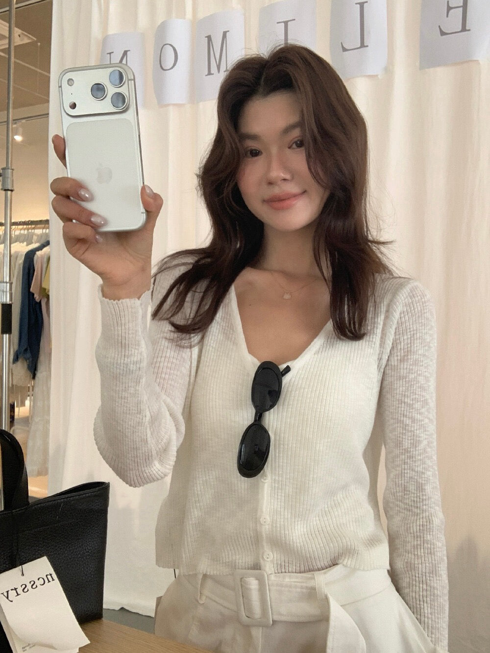 Cloudlight Ribbed Knit Cardigan