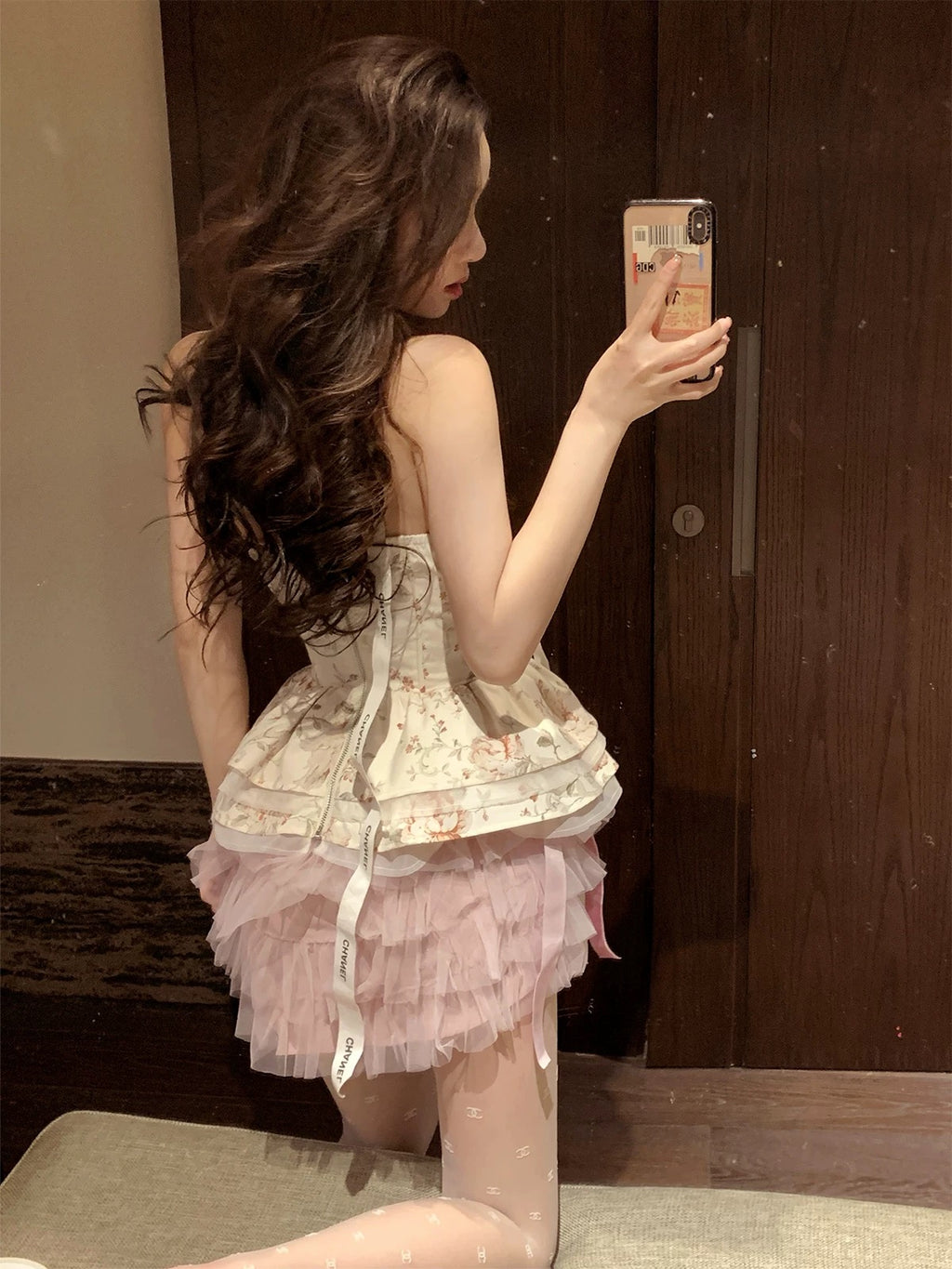 Jennie打歌服/Camellia Ballet Corset