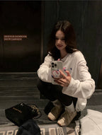 Cloud Essential Embroidered Long Sleeve Tee