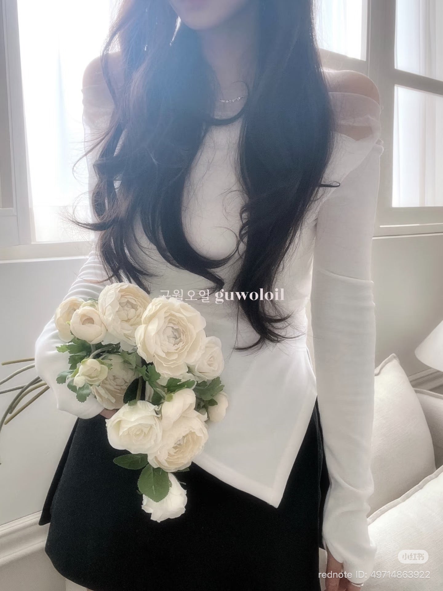 Sheer Layer Off-Shoulder Top