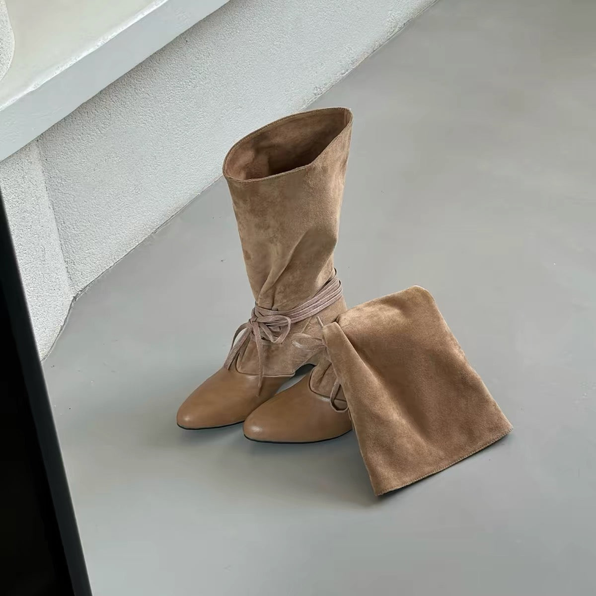 Sienna Slouch Suede Boots