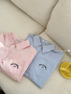 Always Positive Embroidered Cotton Shirt - styled view