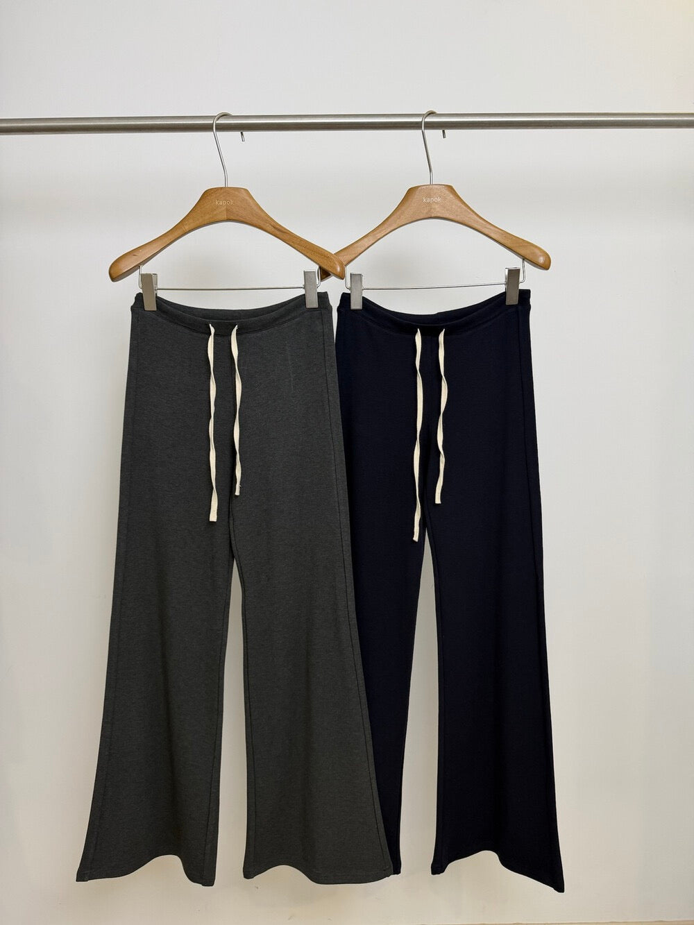 Effortless Drawstring Wide-Leg Pants