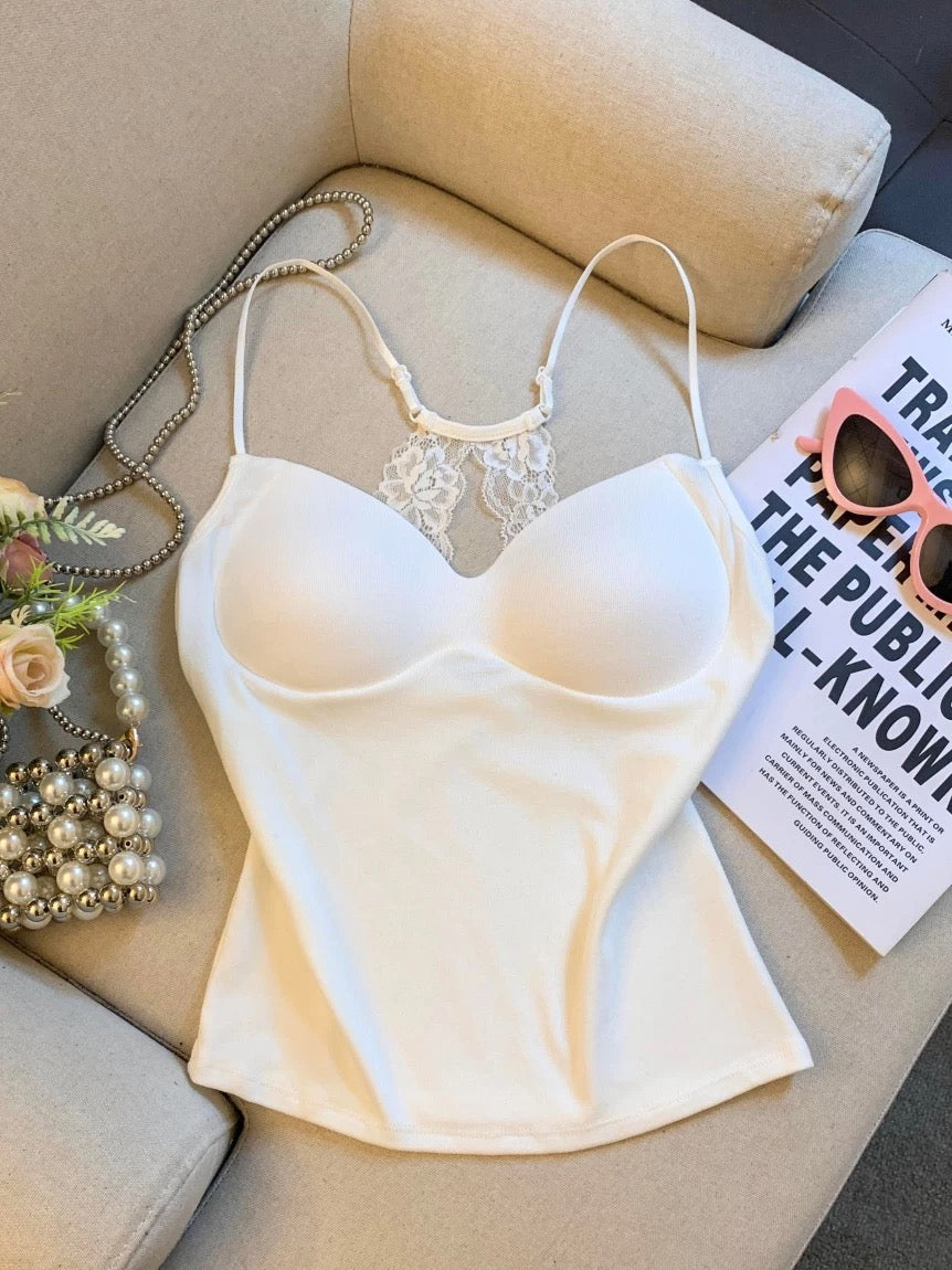Lace Back Cami Top (Buy 2 Get 1 Free)