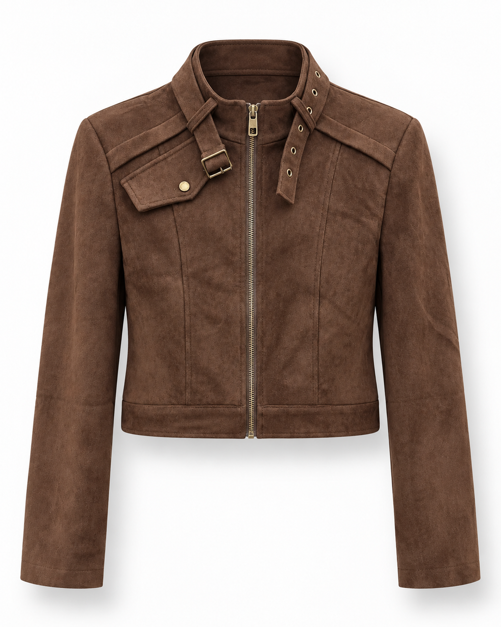 Cocoa Heritage Buckle Jacket