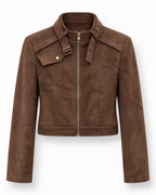 Cocoa Heritage Buckle Jacket