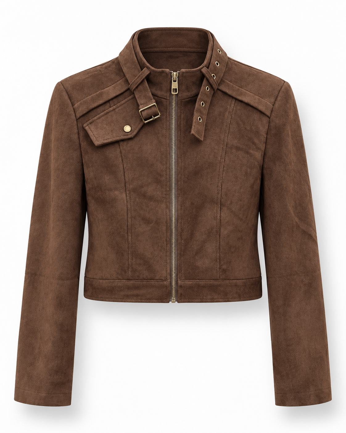 Cocoa Heritage Buckle Jacket