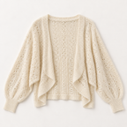 Amélie Draped Knit Cardigan