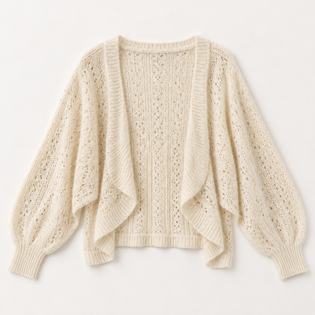 Amélie Draped Knit Cardigan