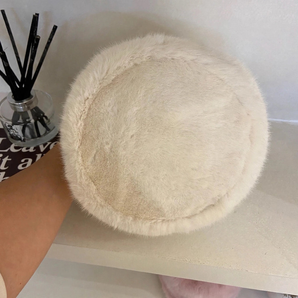 Cloud Puff Faux Fur Bag