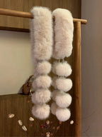 Snow Puff Scarf